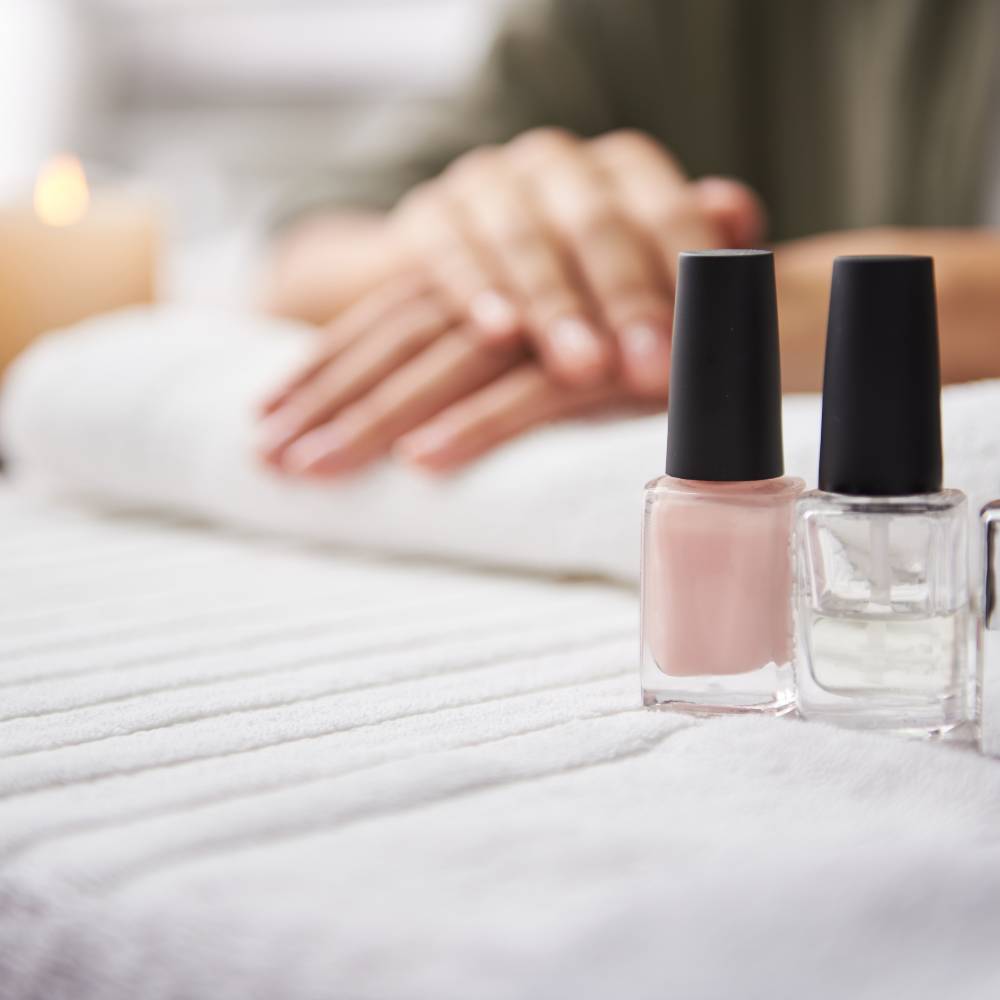 Maniküre mit Gellack